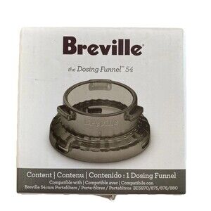 Breville 54mm Dosing Funnel for Breville Barista and Bambino Espresso Machines
